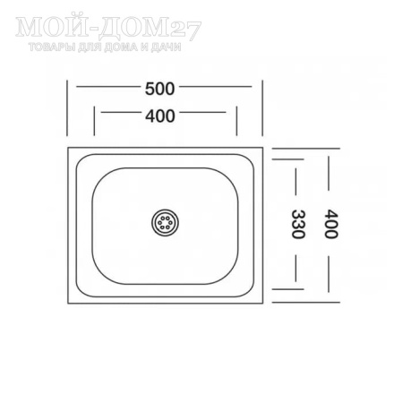 Мойка из нержавеющей стали | Мой-Дом27 Мойка из нержавеющей стали | Мой-Дом27 | Оригинальная стальная мойка от умывальников торговой марки Акватекс и ВИХРЬ<br>
 Нержавеющая мойка не подходит к умывальнику с пластиковой мойкой.<br>
Отверстие в мойке под выпуск и сифон G 2½"